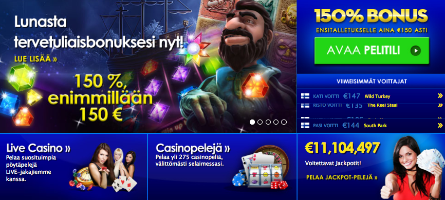 casinoeuro kolikkopelit